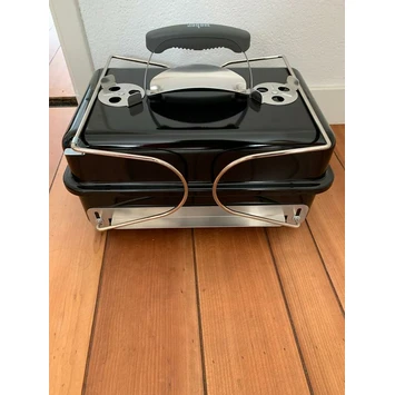 Weber Go Anywhere Houtskoolbarbecue Metaal Zwart 53x37 Cm 4 Weber Go Anywhere Houtskoolbarbecue Metaal Zwart 53x37 Cm - Afbeelding 2