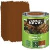 CetaBever Tuinhoutbeits Transparant Teak Zijdeglans 750 Ml -Buitenleven & Tuin 123 108