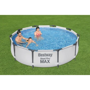 Bestway Zwembad Rond Pro Steel Max 305 X 76 Cm 5 Bestway Zwembad Rond Pro Steel Max 305 X 76 Cm - Afbeelding 3