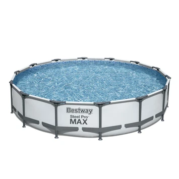 Bestway Zwembad Rond Pro Steel Max 427x84 Cm Met Filterpomp 4 Bestway Zwembad Rond Pro Steel Max 427x84 Cm Met Filterpomp - Afbeelding 2