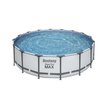 Bestway Zwembad Steel Pro Max Set Rond 488 Cm Met Ladder, Filterpomp En Afdekzeil 3 Bestway Zwembad Steel Pro Max Set Rond 488 Cm Met Ladder, Filterpomp En Afdekzeil