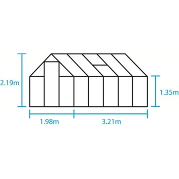 Royal Qube 106 Tuinkas 4 Royal Qube 106 Tuinkas - Afbeelding 2