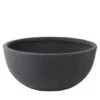Schaal Antraciet Fiberclay 36x17 Cm 2 Schaal Antraciet Fiberclay 36x17 Cm -Buitenleven & Tuin 123 1363