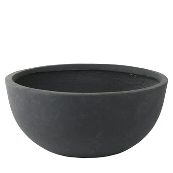 Schaal Antraciet Fiberclay 36x17 Cm 3 Schaal Antraciet Fiberclay 36x17 Cm