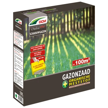 DCM Graszaad Ombra® Plus 1,5kg - 100m² 3 DCM Graszaad Ombra® Plus 1,5kg - 100m²