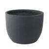 Pot Eivorm Antraciet Fiberclay 29x22 Cm -Buitenleven & Tuin 123 1399