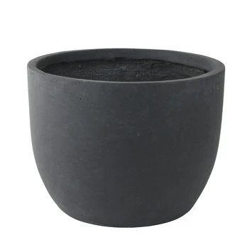 Pot Eivorm Antraciet Fiberclay 29x22 Cm 3 Pot Eivorm Antraciet Fiberclay 29x22 Cm