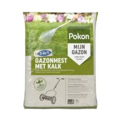 Pokon Gazonmest Met Kalk 3-in-1 5kg -Buitenleven & Tuin 123 1428