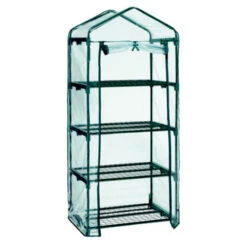 Kweekkast 4 Planken Metaal Groen