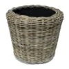 Mand Drypot Naturel Rotan Ø42x44 Cm 2 Mand Drypot Naturel Rotan Ø42x44 Cm -Buitenleven & Tuin 123 1469
