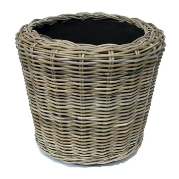 Mand Drypot Naturel Rotan Ø42x44 Cm 3 Mand Drypot Naturel Rotan Ø42x44 Cm