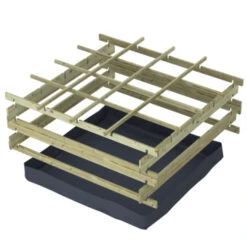 Moestuinbak Vierkant Ca. 120x120 Cm -Buitenleven & Tuin 123 1474