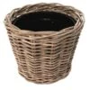 Mand Drypot Naturel Rotan Ø40x30 Cm 1 Mand Drypot Naturel Rotan Ø40x30 Cm -Buitenleven & Tuin 123 1490