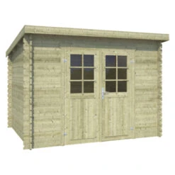 Tuinhuis Fresia Geïmpregneerd 295x269 Cm