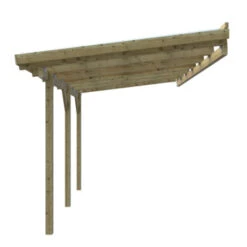 Overkapping Aanbouw 424x257 Cm -Buitenleven & Tuin 123 1637