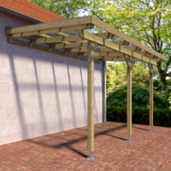 Overkapping Aanbouw 424x257 Cm -Buitenleven & Tuin 123 1640