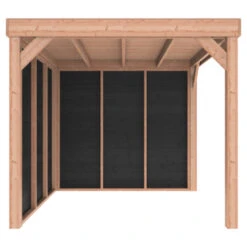 Overkapping Douglas Hout Zwart Met Achterwand En Zijwand 270x270 Cm 15 Overkapping Douglas Hout Zwart Met Achterwand En Zijwand 270x270 Cm -Buitenleven & Tuin 123 1820
