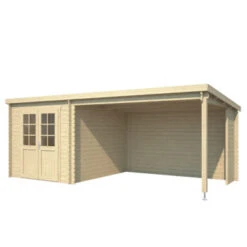 Tuinhuis Sunniva Met Overkapping 590x304 Cm