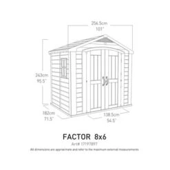 Keter Factor 86 Tuinhuis -Buitenleven & Tuin 123 1842