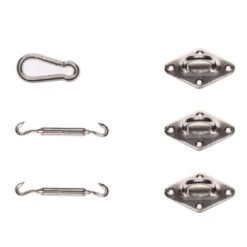 Bevestigingsmateriaal Voor Driehoek Schaduwdoek RVS