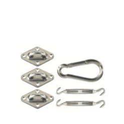 Livin' Outdoor Bevestigingsmateriaal Voor Driehoek Schaduwdoek RVS