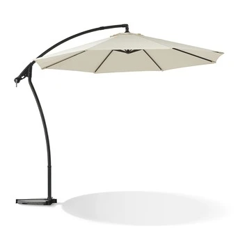 Zweefparasol Florida Ecru Ø300 Cm 3 Zweefparasol Florida Ecru Ø300 Cm
