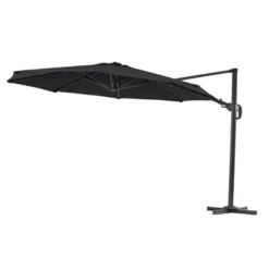 Zweefparasol Java Zwart Ø350 Cm