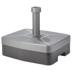 Parasolvoet Luxe Kunststof Antraciet Vulbaar - 40 Kg