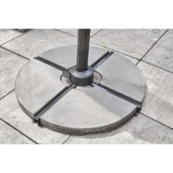 Parasoltegel Voor Zweefparasol Antraciet - 25 Kg -Buitenleven & Tuin 123 1960