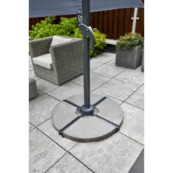 Parasoltegel Voor Zweefparasol Antraciet - 25 Kg -Buitenleven & Tuin 123 1961