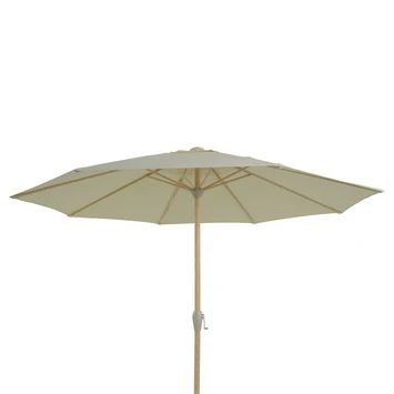 Parasol Lima Ecru Houtlook Ø300 Cm 3 Parasol Lima Ecru Houtlook Ø300 Cm