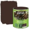 CetaBever Tuinhoutbeits Dekkend Roodbruin Zijdeglans 750 Ml -Buitenleven & Tuin 123 207