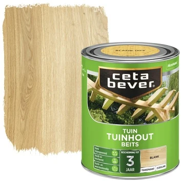 CetaBever Tuinhoutbeits Transparant Blank 750 Ml 3 CetaBever Tuinhoutbeits Transparant Blank 750 Ml