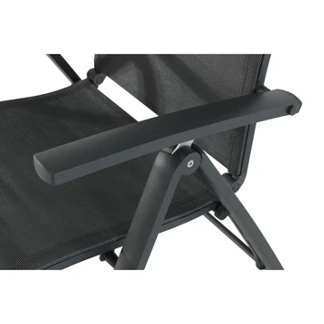 Verstelbare Tuinstoel Valencia Antraciet 5 Verstelbare Tuinstoel Valencia Antraciet - Afbeelding 3