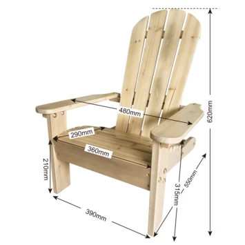 Tuinstoel Kind 4 Tuinstoel Kind - Afbeelding 2