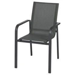 Stapelstoel Valencia Antraciet -Buitenleven & Tuin 123 457
