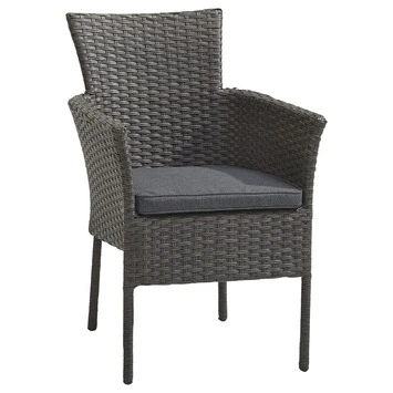 Stapelstoel Malaga Antraciet Wicker 3 Stapelstoel Malaga Antraciet Wicker