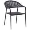 Stoel Lavandou Zwart -Buitenleven & Tuin 123 505