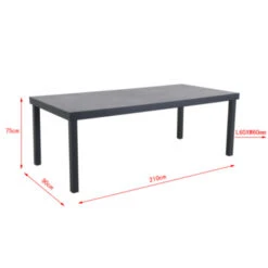 Tafel San Remo 210x90 Cm -Buitenleven & Tuin 123 544