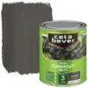 CetaBever Tuinhoutbeits Transparant Antraciet Zijdeglans 750 Ml -Buitenleven & Tuin 123 55
