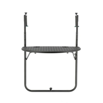 Balkontafel Halfrond Antraciet 5 Balkontafel Halfrond Antraciet - Afbeelding 3