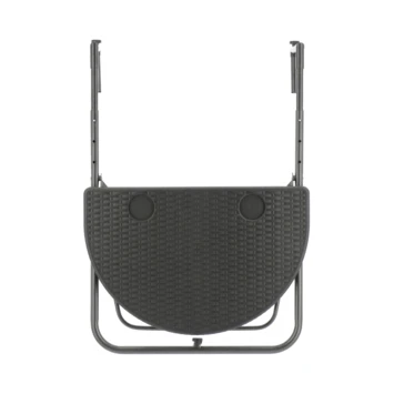 Balkontafel Halfrond Antraciet 6 Balkontafel Halfrond Antraciet - Afbeelding 4