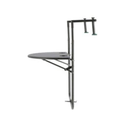 Balkontafel Halfrond Antraciet 13 Balkontafel Halfrond Antraciet -Buitenleven & Tuin 123 592