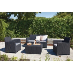 Keter Loungeset Mia Incl. Kussenbox -Buitenleven & Tuin 123 679