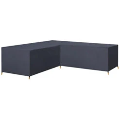 Loungesethoes L-vorm 250X250 Cm