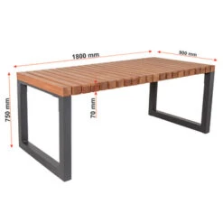 Tafel Milos Eucalyptushout 15 Tafel Milos Eucalyptushout -Buitenleven & Tuin 123 81