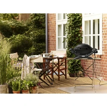 WEBER BBQ Q1400DARK GREY STAND 4 WEBER BBQ Q1400DARK GREY STAND - Afbeelding 2